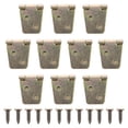 thumbnail image 1 of Shisuyan Anti Corrosion Wooden Box Compatible Golden 10 Sets 2.2X1X0.2In, 1 of 8