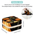 thumbnail image 5 of Thanksgiving Pumpkin Leaves Travel Portable Square Organizer Box: Earring Organizer & Jewelry Display for Girls and Women, 5 of 6