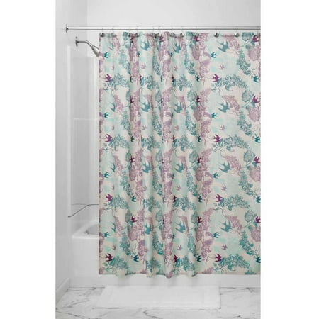 Interdesign Josie Fabric Shower Curtain Walmart Com