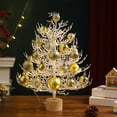 thumbnail image 6 of Christmas Tree 45CM Yellow Artificial Mini Tree Desktop Holiday Decor for Home Festival Party, 6 of 7