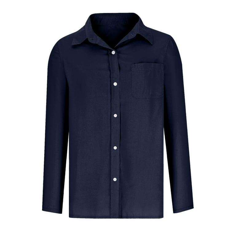 Sexy Solid Color Buttons Turndown Collar Blouses Sexy Solid Color Buttons Turndown Collar Blouses