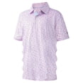 thumbnail image 1 of AWZXDE T-Shirt à Manches Courtes à Col Rond Polo Uni à Manches Courtes pour Enfants, 1 of 2