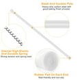 thumbnail image 4 of 200cm Tension Curtain Rod,  Spring Load Adjustable Curtain Pole for Kitchen Bathroom, 4 of 7