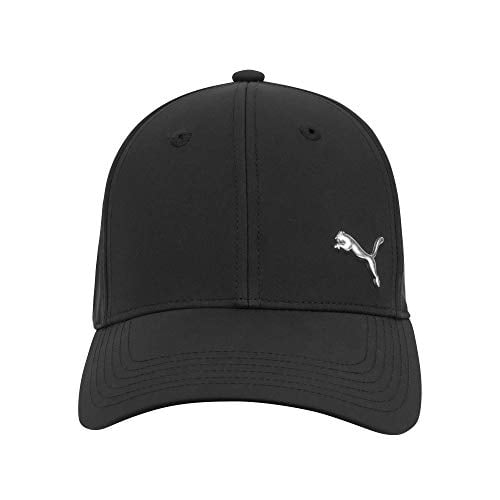 PUMA Evercat Stretch Fit Cap Hat, Black/Silver, Small/Medium - Walmart.com