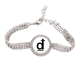 thumbnail image 1 of Símbolo de la divisa dong vietnamita Pulsera de tobillera de cadena de tenis, joyería de diamantes, 1 of 3