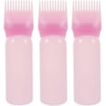 thumbnail image 1 of MesaSe 3pcs Root Comb Applicator Bottle Hair Oil Applicator Bottle Hair Dye Comb Bottle, 1 of 7