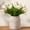 M-terracotta, variant on Ceramic Flower Vase L-antique Off White 12 Inch Farmhouse Rustic Home Decor