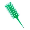 thumbnail image 1 of Peines para mujer, peines de doble cara, peine de dientes finos y anchos para resaltar, peine de peluquería, herramienta para el cabello, peine para teñir el cabello, 1 of 3