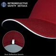 thumbnail image 5 of Women's Race Day Running Cap Performance Mesh Hat - Excellent Ventilation, Lightweight, Reflective Safety, 5 of 5