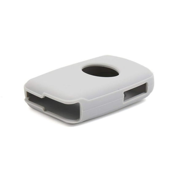 Leadwolf Silicone Car Fob Key Case Cover For Ford Focus 2016 2017 Smart Keyless Holder Protector Gray Gray