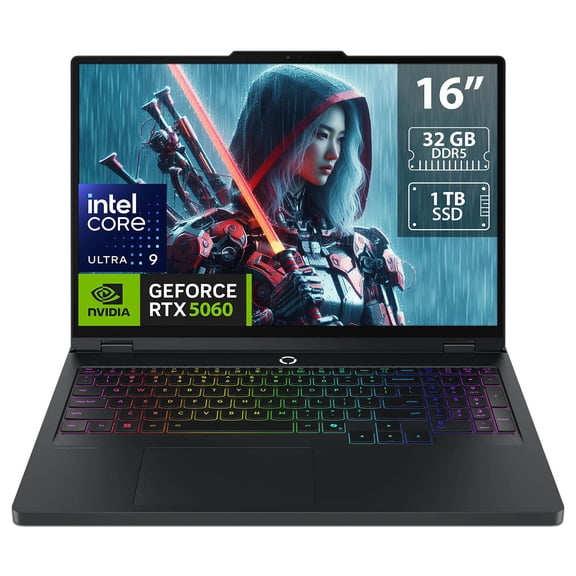 Laptop Gamer Lenovo Legion 5 16IAX10: Intel Core Ultra 9 275HX, RAM 32GB DDR5, SSD 1TB, Pantalla 16", RTX 5060, Windows 11 Home