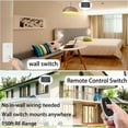 thumbnail image 6 of 1PCS Wireless Light Switch and Receiver Kit Wireless Light Switch Remote Control, 6 of 11