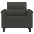 thumbnail image 6 of vidaXL Sofa Chair Living Room Upholstered Chair with Armrest Microfiber Fabric, 6 of 9