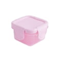 thumbnail image 1 of Plastic Food Storage Containers with Lids Small Airtight Containers Square School Lunch Containers for Children Leftover Food Containers Kitchen Organization Refrigerator Storage Freezer Storage, 1 of 4
