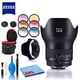 thumbnail image 2 of Zeiss Milvus 18 mm f/2.8 ZF.2 Lente para cÃ¡maras Nikon F Mount Incluye filtros de lente macro de primer plano de 77 mm + estuche de lente resistente + kit de limpieza de lujo Zeiss 2096-516, 2 of 2