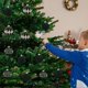 thumbnail image 5 of 16 Pcs Velvet Christmas Balls Flocked Christmas Tree Ornaments Plastic Balls Xmas Decorative Hanging Ornaments Christmas Tree Decoration, 5 of 5