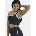 thumbnail image 5 of No Boundaries Seamless 2-Piece Cropped Tank Top and Dolphin Shorts with Contrast Binding, Women's, 5 of 5