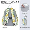 thumbnail image 5 of Lemon Backpack for School,Cute School Bag,Schoolbag with Adjustable Shoulder Straps & Padded Back,13.4"x11"x4.7", 5 of 6
