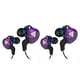 thumbnail image 1 of Sidaley Auricular con cable en el oído HiFi Bass Sport Correr Caminar 3.5mm Jack Auriculares Púrpura Violeta 2piezas, 1 of 6
