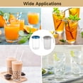 thumbnail image 4 of 4 Pcs 1 Gallon Plastic Pitcher With Lid, Shatterproof Plastic Water Jug Set, Long-Lasting PP Cold Water Carafe with Handle and Spout, Blue & Gray Drink Pitchers for Fridge, 4 of 6