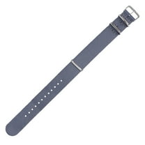 WHAMVOX Durable Nylon Watch Strap for Comfortable Wear and Easy Installation Grey 22mm