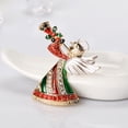 thumbnail image 4 of 1 broche de Navidad para mujer, broche de ángel brillante, bonito accesorio de Navidad para mujer JAMW Sencillez, 4 of 5