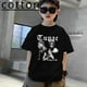 thumbnail image 2 of Camiseta de algodón para niños, de Tupac 2pac, rapero, Thug Life, estilo hip hop, moda para bebés, ropa para niños y niñas, camiseta de manga corta de verano para niños, 2 of 5