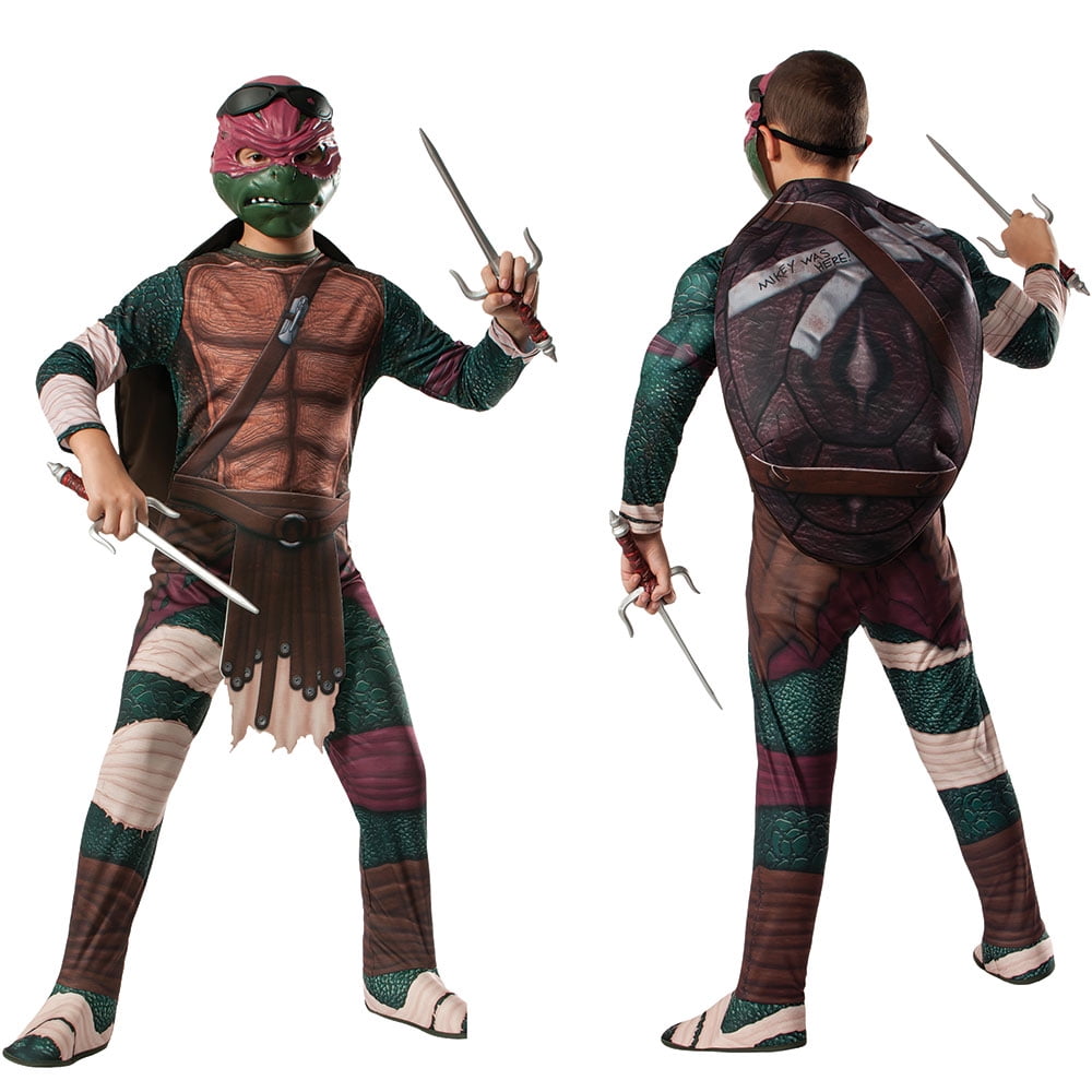 Details about   NWT Boys Teenage Mutant Ninja Turtles Raphael Disguise Halloween Costume Size M 