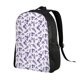 thumbnail image 2 of Easygdp Lavender Flowers Mochila Versátil y Elegante: Comodidad, Almacenaje y Durabilidad para la Universidad, Trabajo, Viajes y Uso Diario, 2 of 8