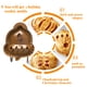 thumbnail image 2 of Bearachild Molde para tarta de mano, molde de de bolsillo de plástico, bandeja para hacer postres resistente a manualidades, pan, Halloween, Type3 NO3 Bearachild HA009205-03B, 2 of 6