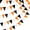 Black+Orange-5, variant on Tripumer 82ft Pennant Banner String Hanging 120Pcs of Colorful Polka Dot Birthday Hanging Flags Red Striped Flags Suitable for Birthday Party Carnival Outdoor Event Opening Decoration