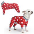 thumbnail image 1 of Pijama para perro Spark Paws Christmas Recovery, traje de oso polar macho, 1 of 8