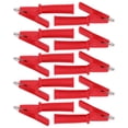 thumbnail image 3 of Pinzas de cocodrilo de batería, Pinzas de cocodrilo de Prueba sin pelar, 10 Piezas, Pinzas de cocodrilo de Plomo de Prueba, Pinzas de multímetro de Seguridad con Aislamiento de PVC de latón(Rojo), 3 of 8