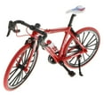 thumbnail image 4 of 1:10 Simulación Aleación Diecast Modelo Artesanía Juguete Vehículos Playset Coleccionables Decoración para hogar Regalos , Hugo Juguete de bicicleta Diecast, 4 of 10