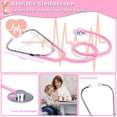 thumbnail image 3 of Kit de disfraz de médico Magic4U para niños con estetoscopio, 34 piezas, 3 of 6