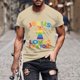 thumbnail image 2 of Camisetas de Manga Larga para Hombres Imprimir Camiseta de Cuello Redondo Casual, Camisetas de Manga Larga para Hombres Algodón, 2 of 5