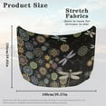 thumbnail image 7 of Uorisanigo Car Hood Cover Universal Fit Hood Covers Protection for Most Automotive Pickup Sedans Trucks SUVs, Portable Polyester Mandala Dragonfly Hoods Wrap Blanket, 7 of 7