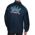 thumbnail image 2 of Men's Starter  Navy Buffalo Bills Retro Logo Raglan Coaches Full-Snap Jacket, 2 of 2