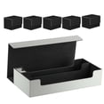 thumbnail image 4 of Soporte de tarjetas Hugo Premium cierre de caja para juegos de cartas coleccionables blanco, 4 of 8