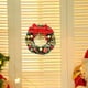 thumbnail image 4 of Decoración navideña artificial con luces y adornos, perfecta para cajas de regalo y puertas. Corona festiva para puerta de 35 cm., 4 of 7