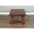 thumbnail image 4 of Pemberly Row 52" Farmhouse Wood Coffee Table in Medium Brown, 4 of 9