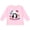 AD-Pink, variant on Inktastic Too Cute Baby Panda with Flowers Girls Long Sleeve Toddler T-Shirt