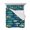 Blue, variant on Quilts Twin-XL Size Bedding Set, Blue Fishes Lightweight Quilted Comforter, Cartoon Coastal Ocean Fish Striped Wooden Soft Reversible Bedspread Coverlet with Pillow Covers for All Season, 68" x 98"