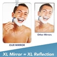 thumbnail image 2 of Espejo de Afeitar The Shave Well Company XL sin Niebla con Opción de Mano en Ducha para Hombres y Mu, 2 of 7