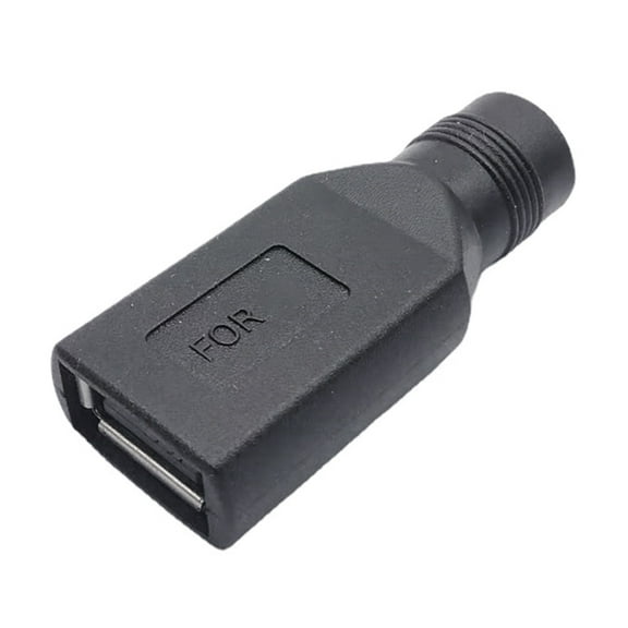 Male/Female to Female Connector Charging Converter USB 5V to DC5.5x2.1 Adapter