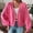 Hot Pink, variant on Brondbend Womens Knit Sweater Cardigan for Women Open Front Solid Color Long Sleeve Casual Outerwear Loose Fit Fall Winter Trendy Coat Lightweight Suitable for Work,Black