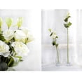 thumbnail image 3 of Hermoso ramo decoración para hogar arreglo de bricolaje flor artificial grande 5 colores , blanco Yotijar Ramo de novia, 3 of 9
