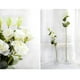 thumbnail image 3 of Ramo de novia con flores artificiales grandes, arreglo floral en 5 colores blanco, 3 of 9