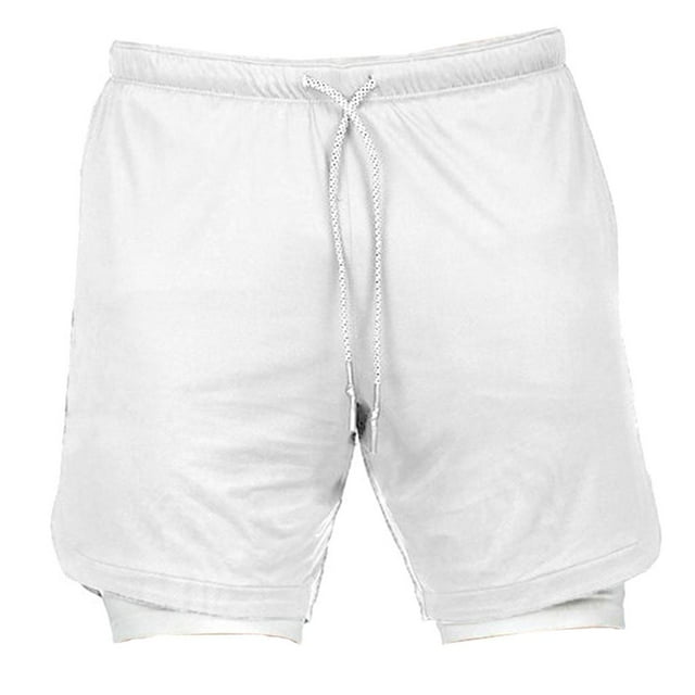 Pantalones Cortos MTB Transpirables Calzoncillos Atléticos Ropa Interior Deportiva para Hombre Macarena XXL blanco