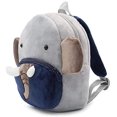 thumbnail image 2 of Linda mochila de animales de dibujos animados para niños pequeños, mochila escolar para niños, bebés, niñas y niños (elefante) TUNC Sencillez, 2 of 5